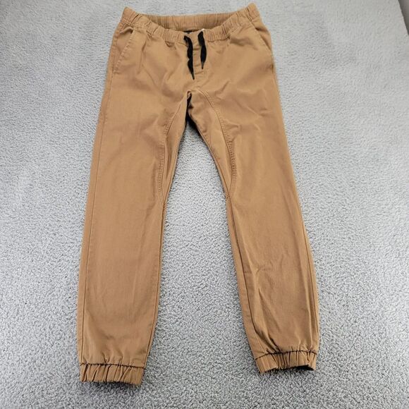 South Pole Other - Southpole Pants Mens Medium‎ Brown Flex Drawstring Cuffed Joggers Athleisure